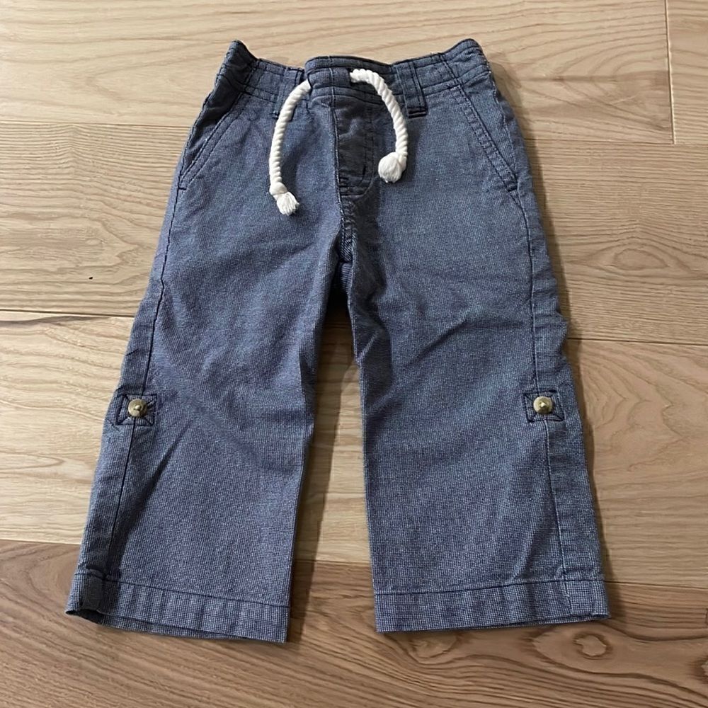 Janie and Jack Blue Pants 12-18 months